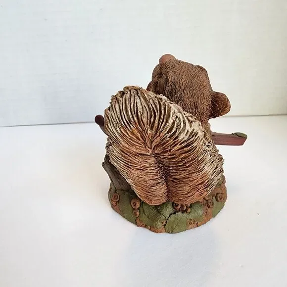 Vtg Tim Wolfe Jimmy Squirel Sculpture 1994 SIGNED Cairn Studio Tom Clark #41